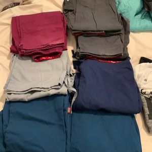 Dickies scrub pants lot of 7